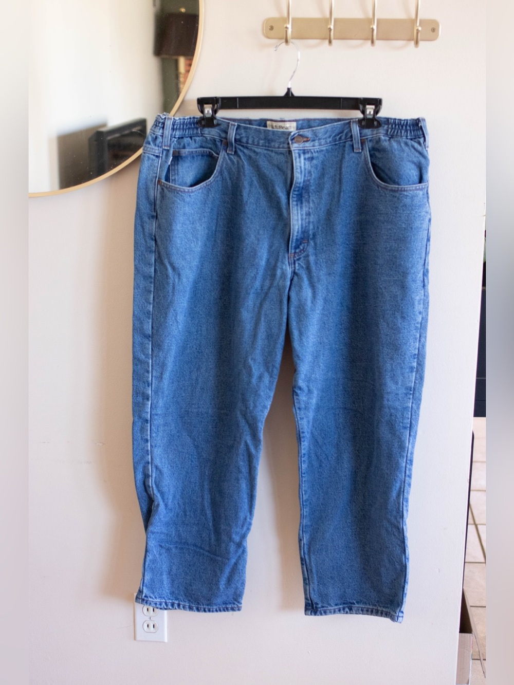 L.L. Bean Flannel Lined Jeans